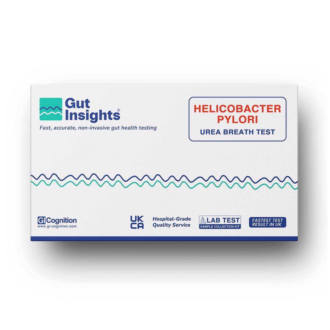 H. pylori breath test home kit by GI Cognition UK