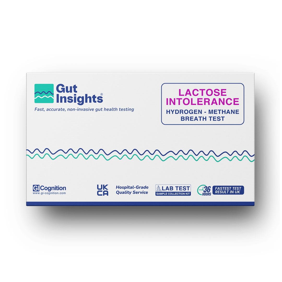Lactose intolerance home test 1 Lactose intolerance breath test home kit by GI Cognition UK